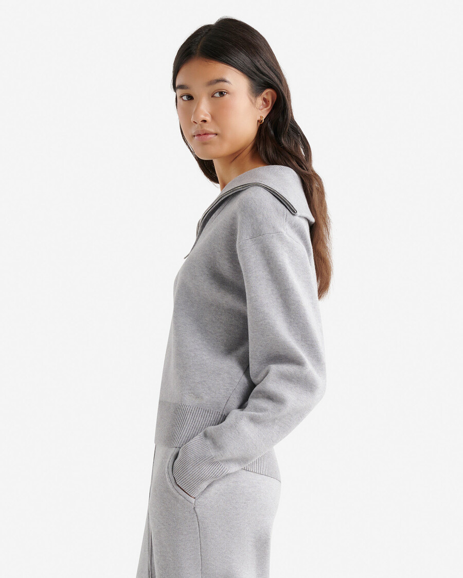 bowen half zip sweater