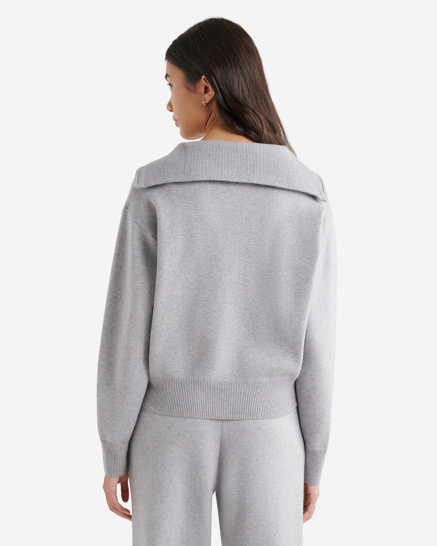 bowen half zip sweater