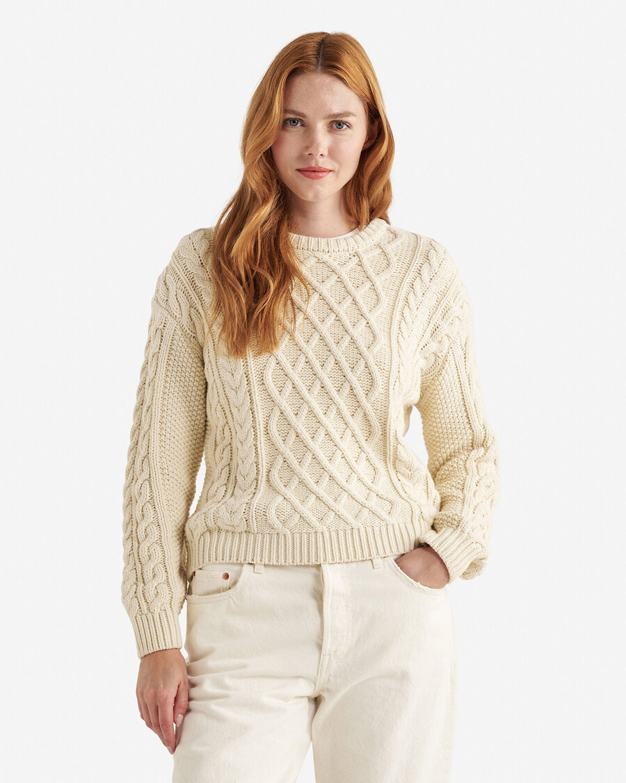zopfstrickpullover