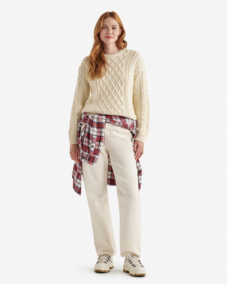 zopfstrickpullover