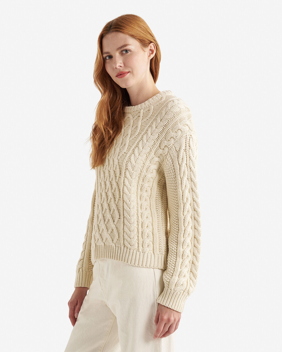zopfstrickpullover