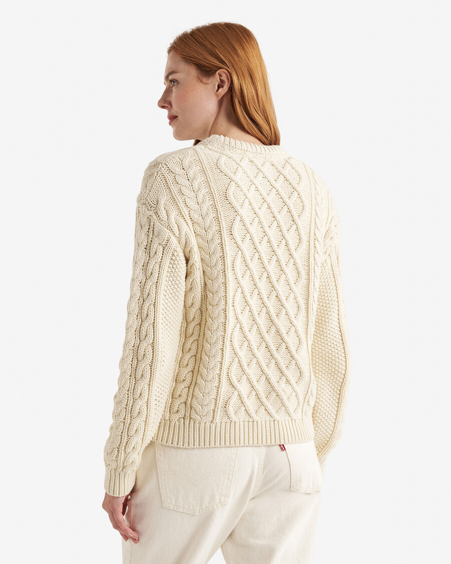 zopfstrickpullover