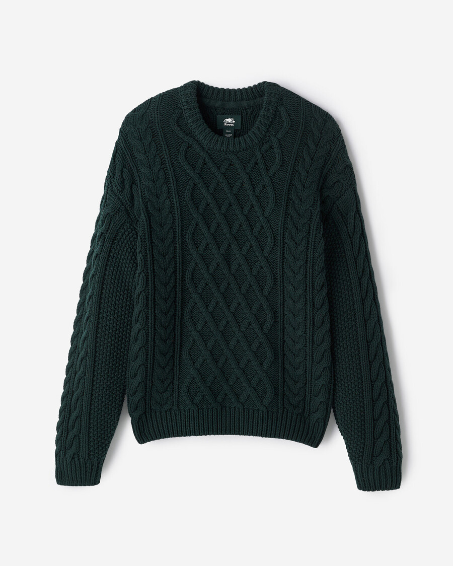 zopfstrickpullover