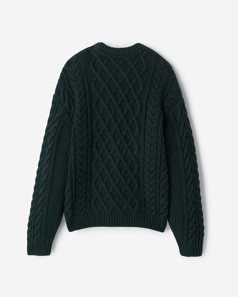 zopfstrickpullover