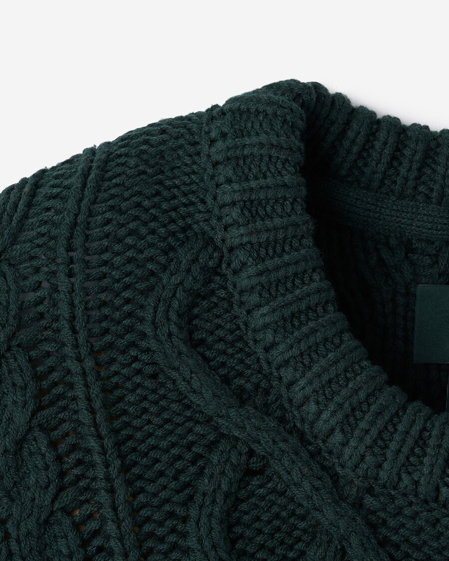 zopfstrickpullover