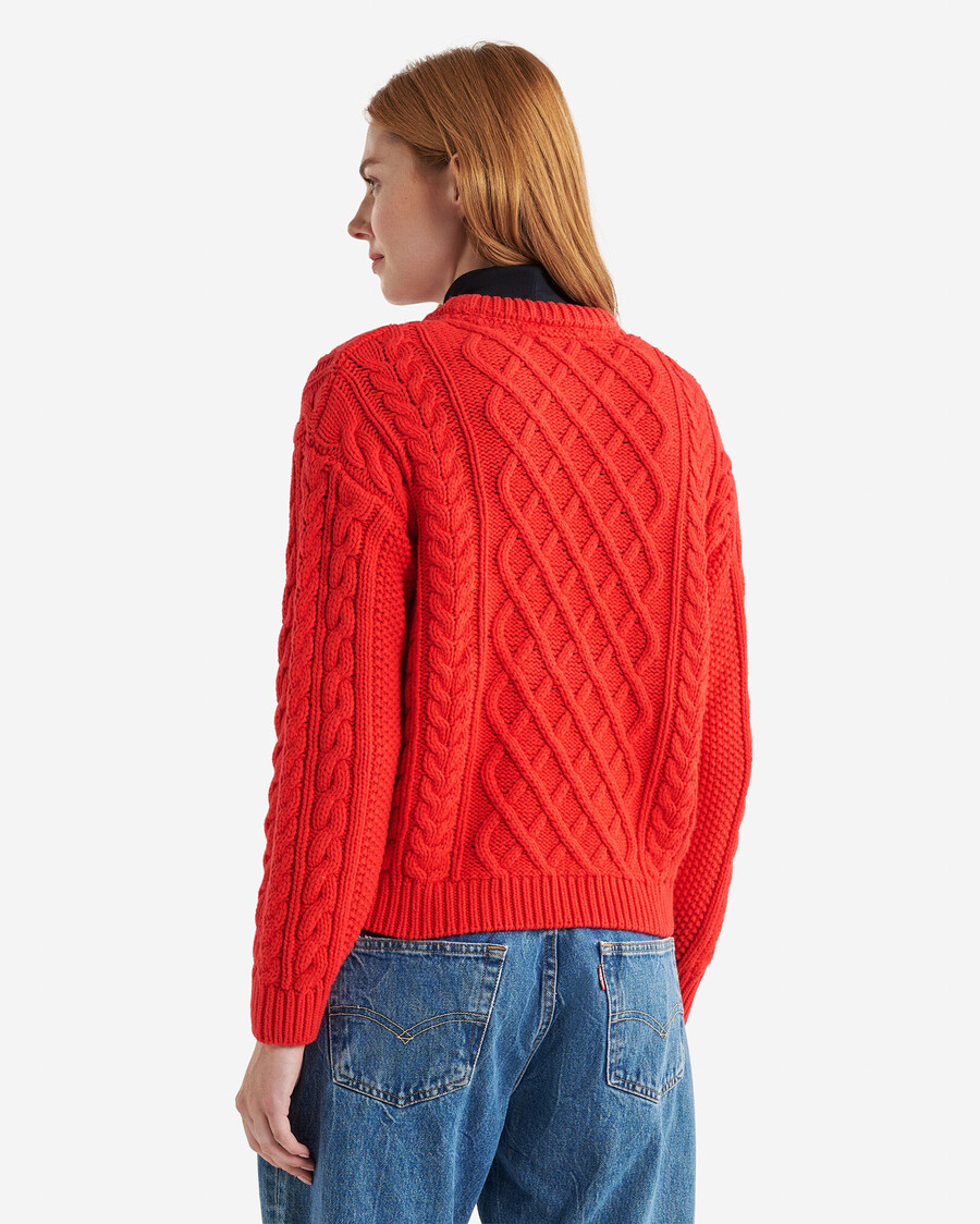 zopfstrickpullover