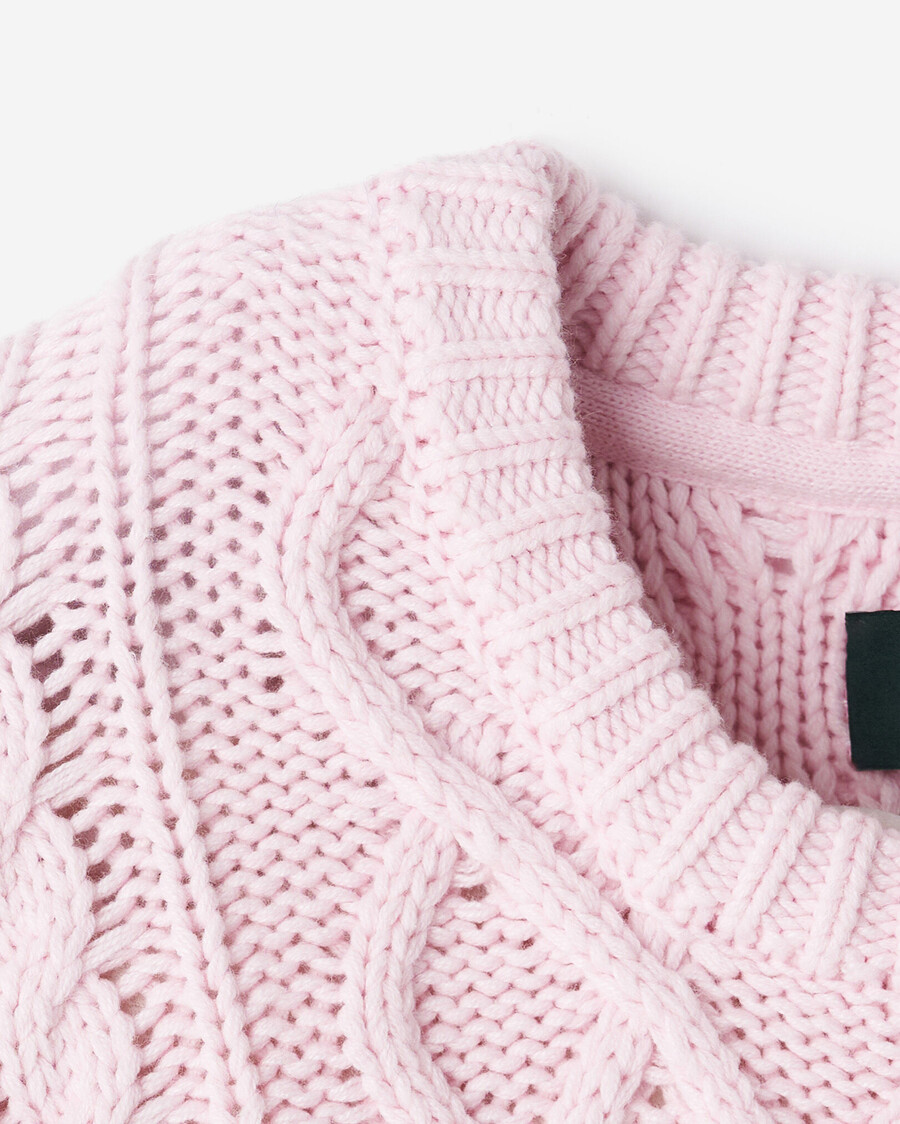 zopfstrickpullover
