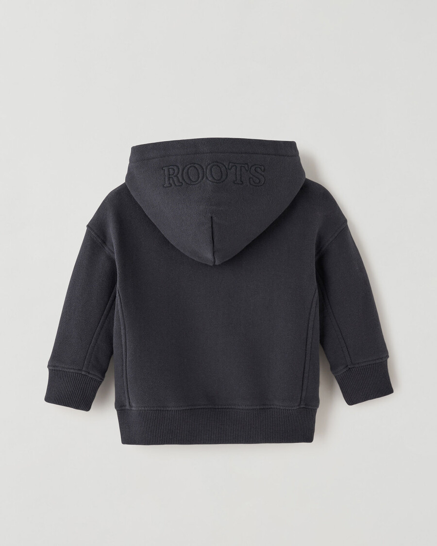 baby one kapuzenpullover mit durchgehendem reißverschluss