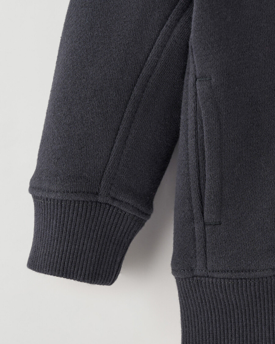 baby one kapuzenpullover mit durchgehendem reißverschluss
