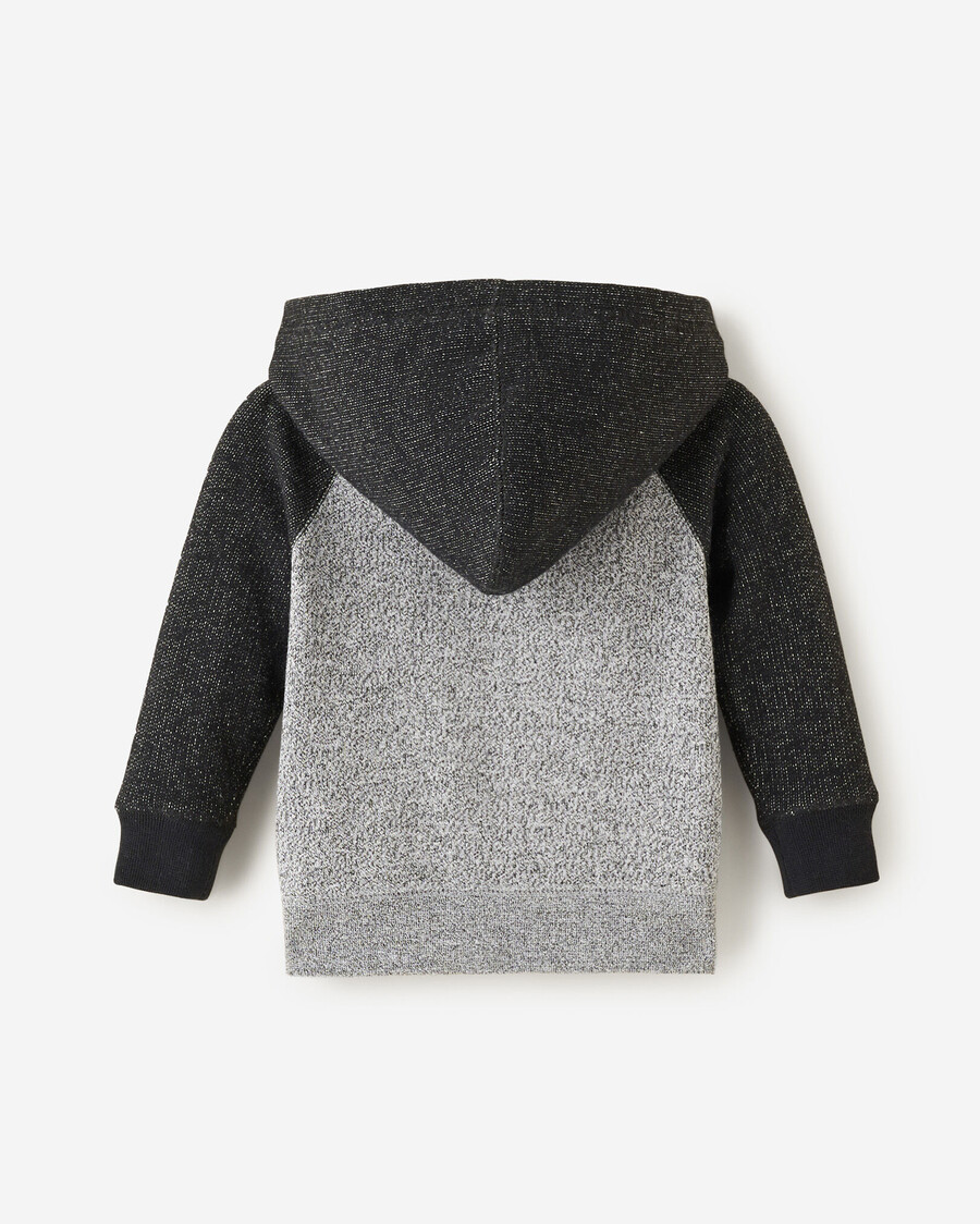 baby organic original kapuzenpullover mit durchgehendem reißverschluss