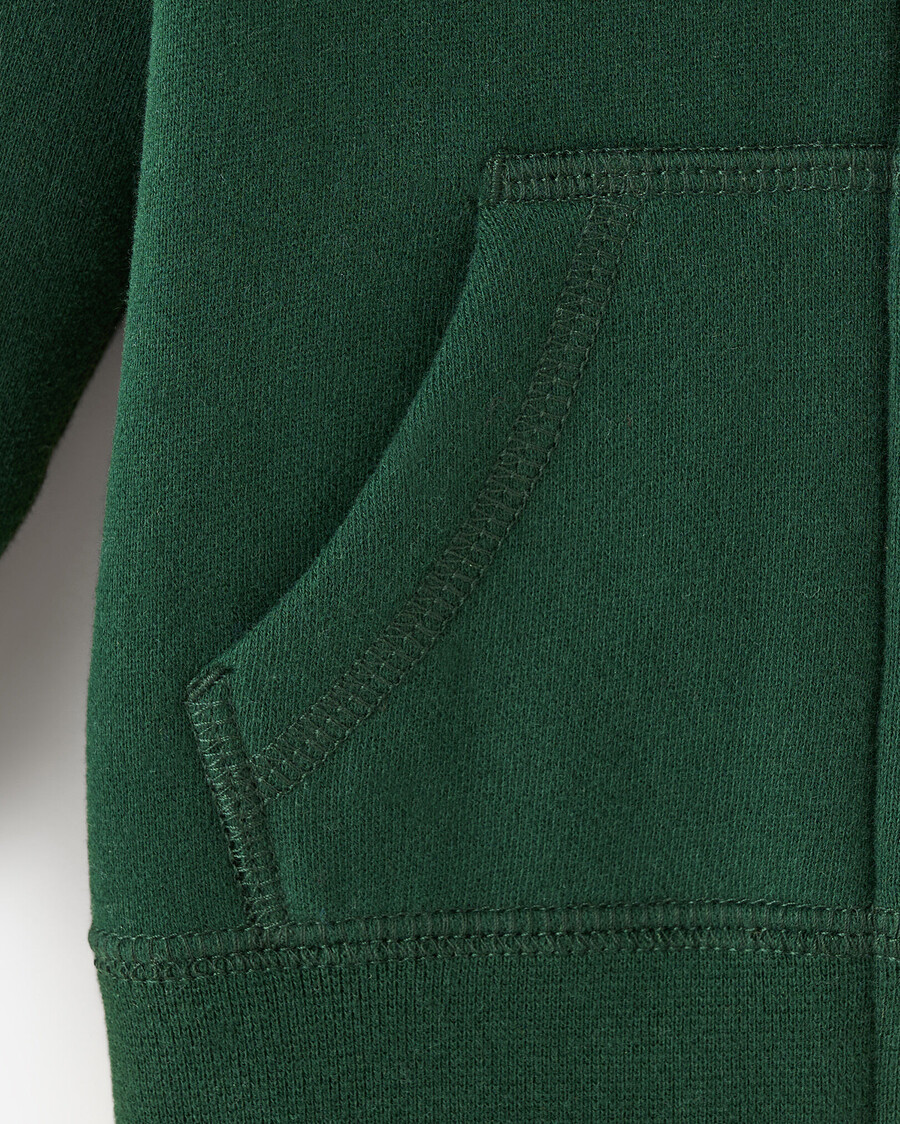 baby organic original kapuzenpullover mit durchgehendem reißverschluss
