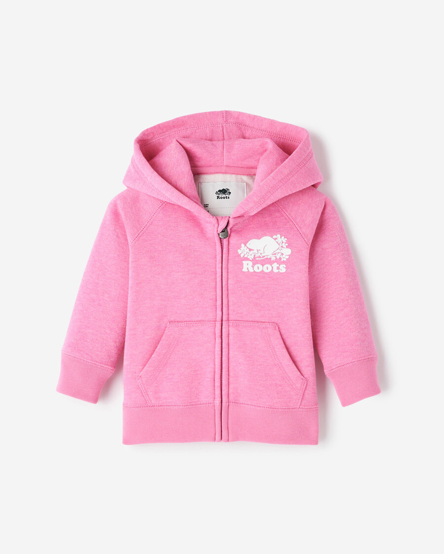 baby original sparkle kapuzenpullover mit durchgehendem reißverschluss