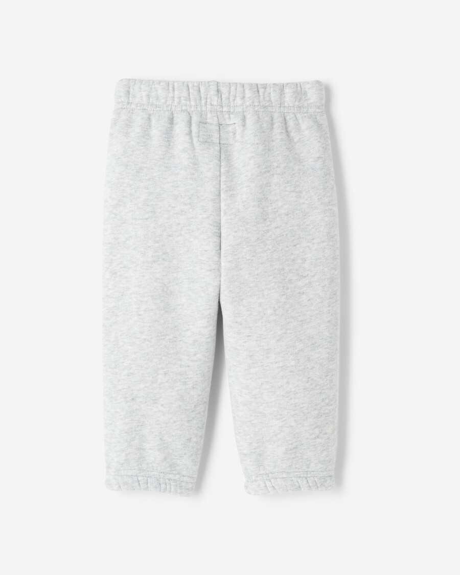 baby-sweatpants mit karoapplikationen