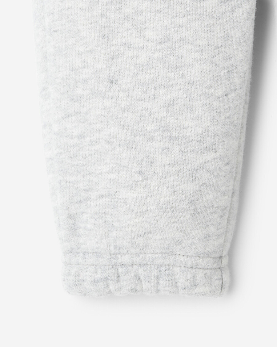 baby-sweatpants mit karoapplikationen