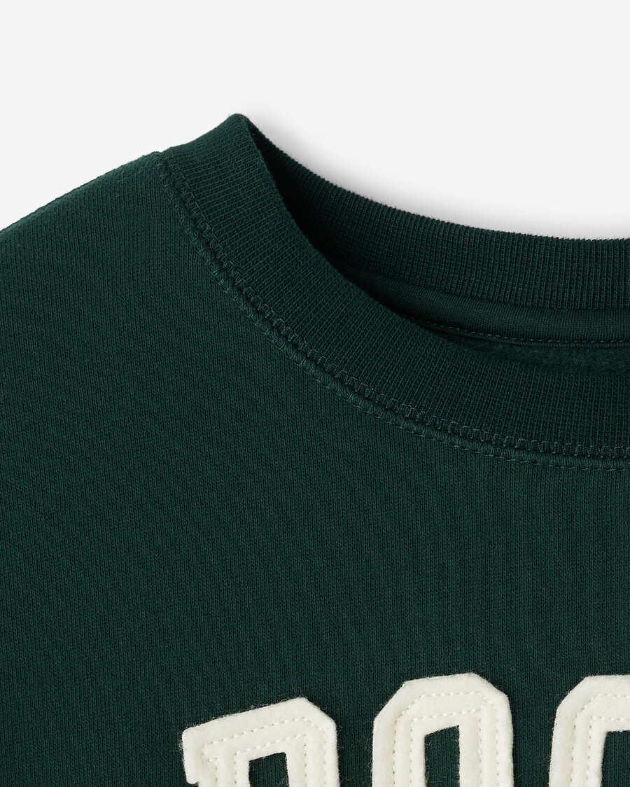 kinder-sweatshirt mit roots-applikationen