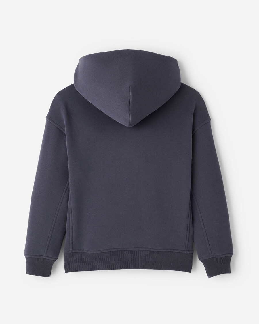 kinder-hoodie mit wolkenmotiv