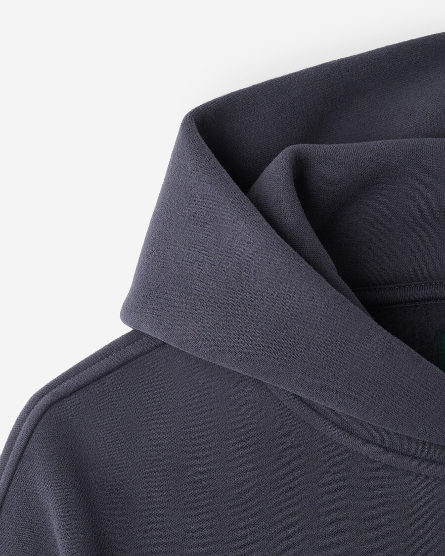 kinder-hoodie mit wolkenmotiv