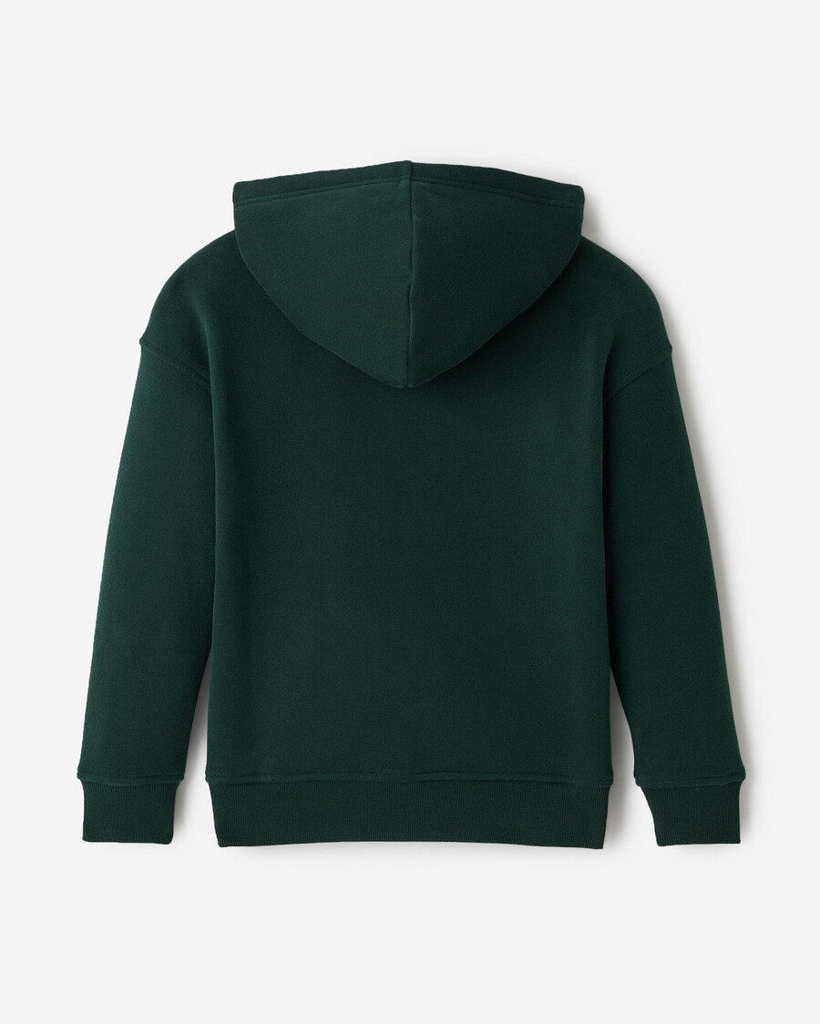 kinder-kapuzenpullover mit karomuster