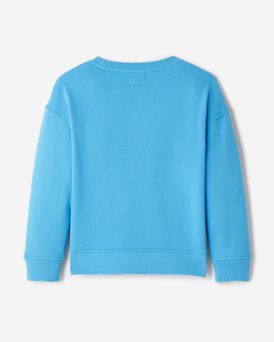 kinder-sweatshirt mit alpenlandschaft
