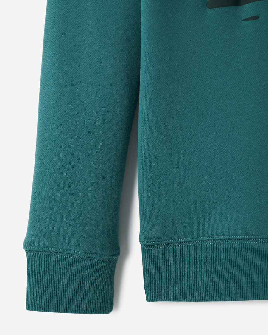 kinder-hoodie mit bibermotiv