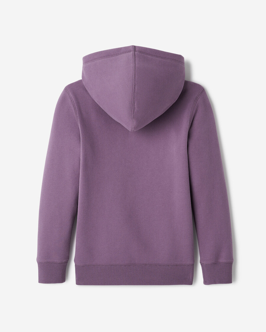 kinder-hoodie mit bibermotiv