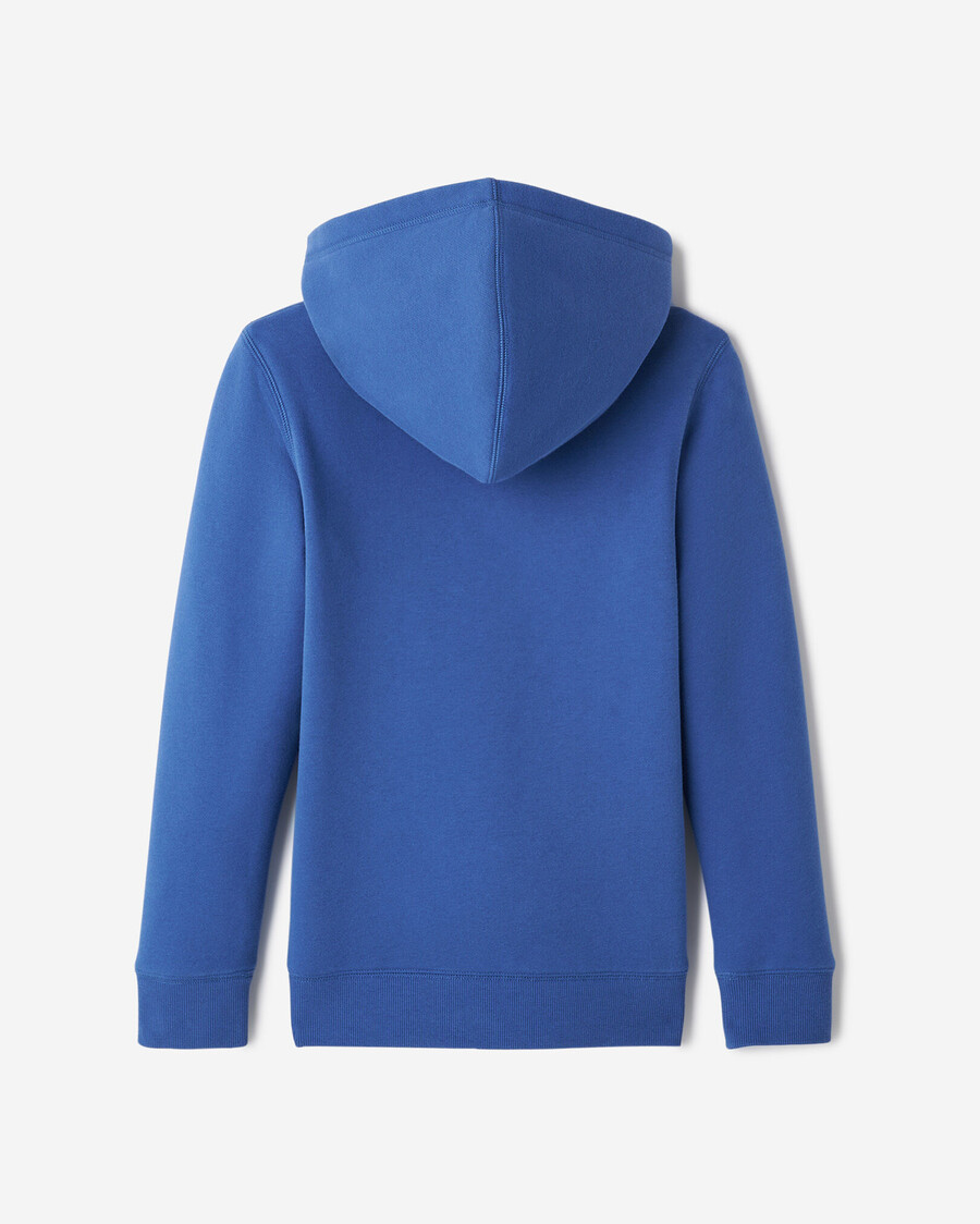 kinder-hoodie mit bibermotiv