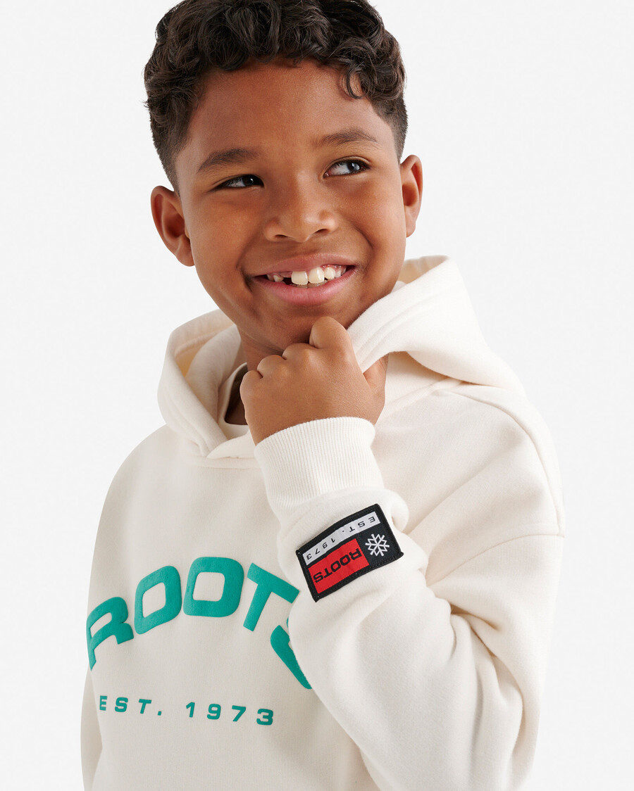 alpine goods kanga hoodie für kinder