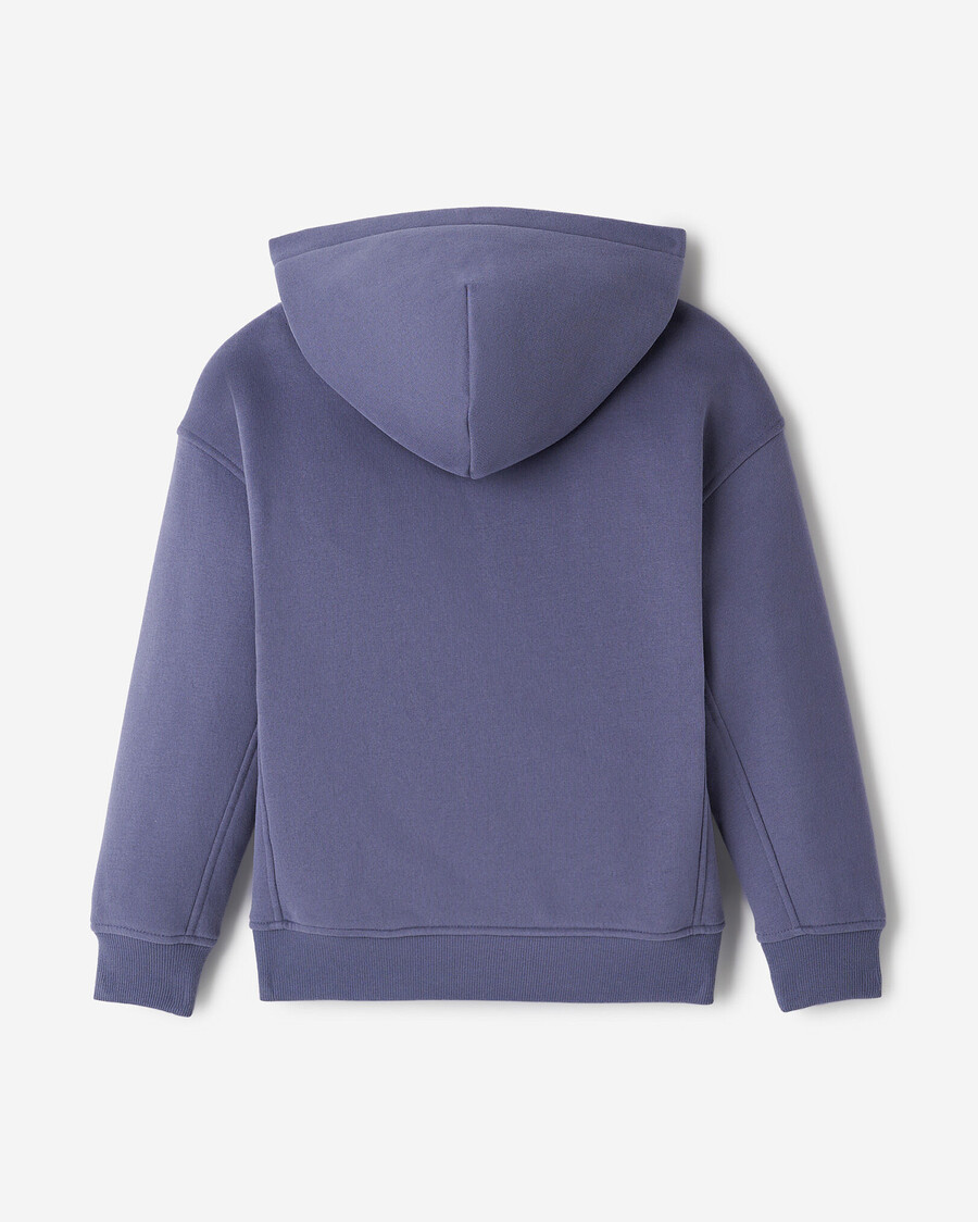 kinder-hoodie mit wolkenmotiv
