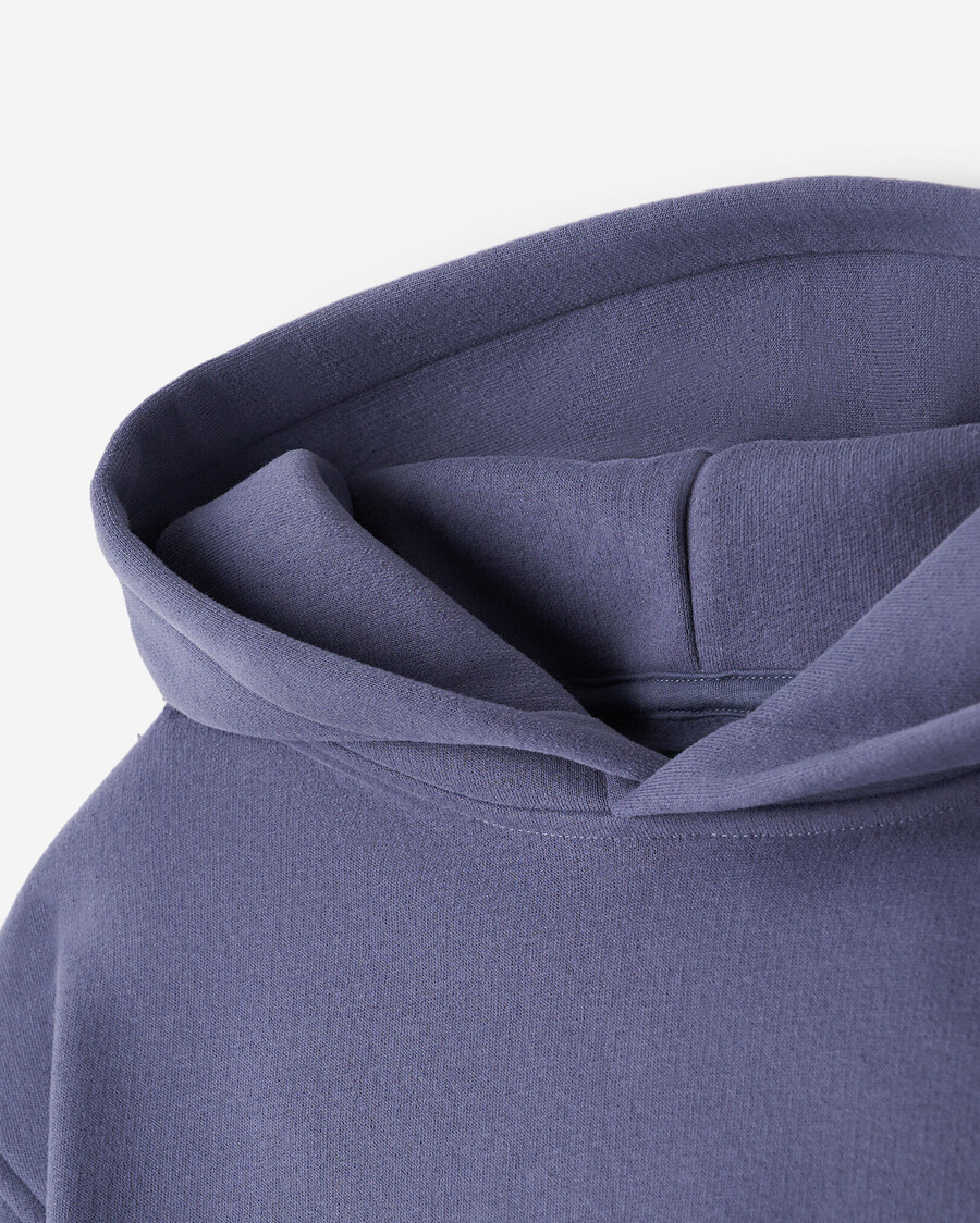 kinder-hoodie mit wolkenmotiv