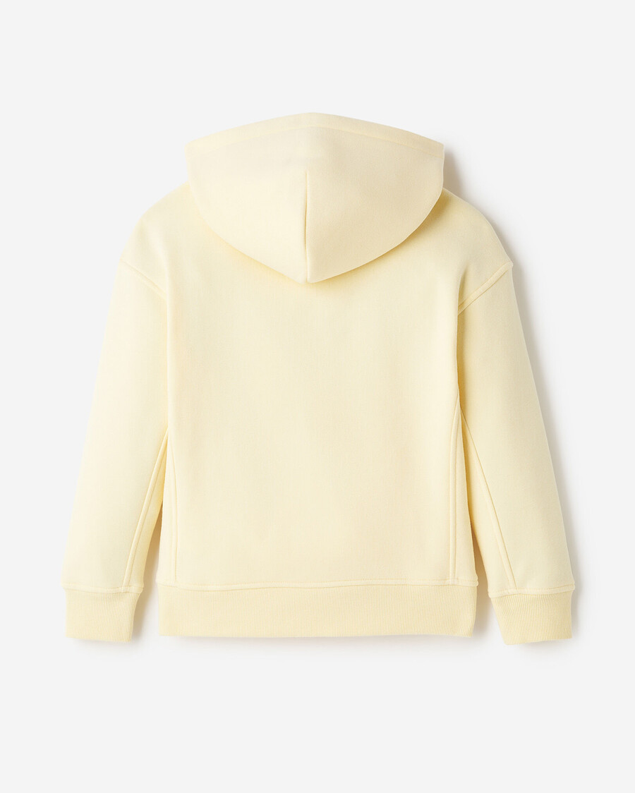 kinder-hoodie mit wolkenmotiv