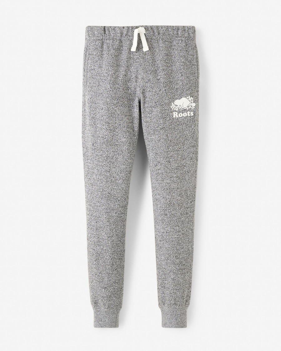mädchen bio-sweatpants mit schmalem bündchen