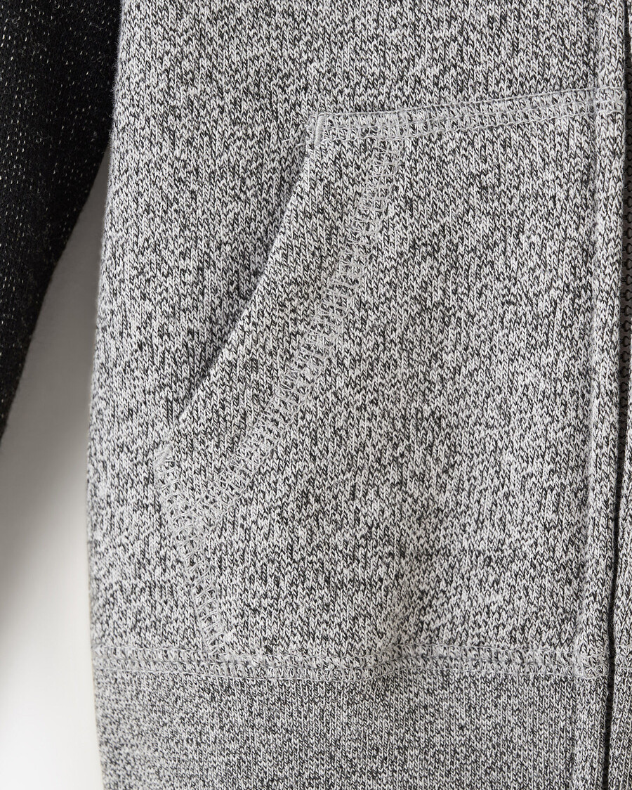 bio-hoodie für kleinkinder mit durchgehendem reißverschluss