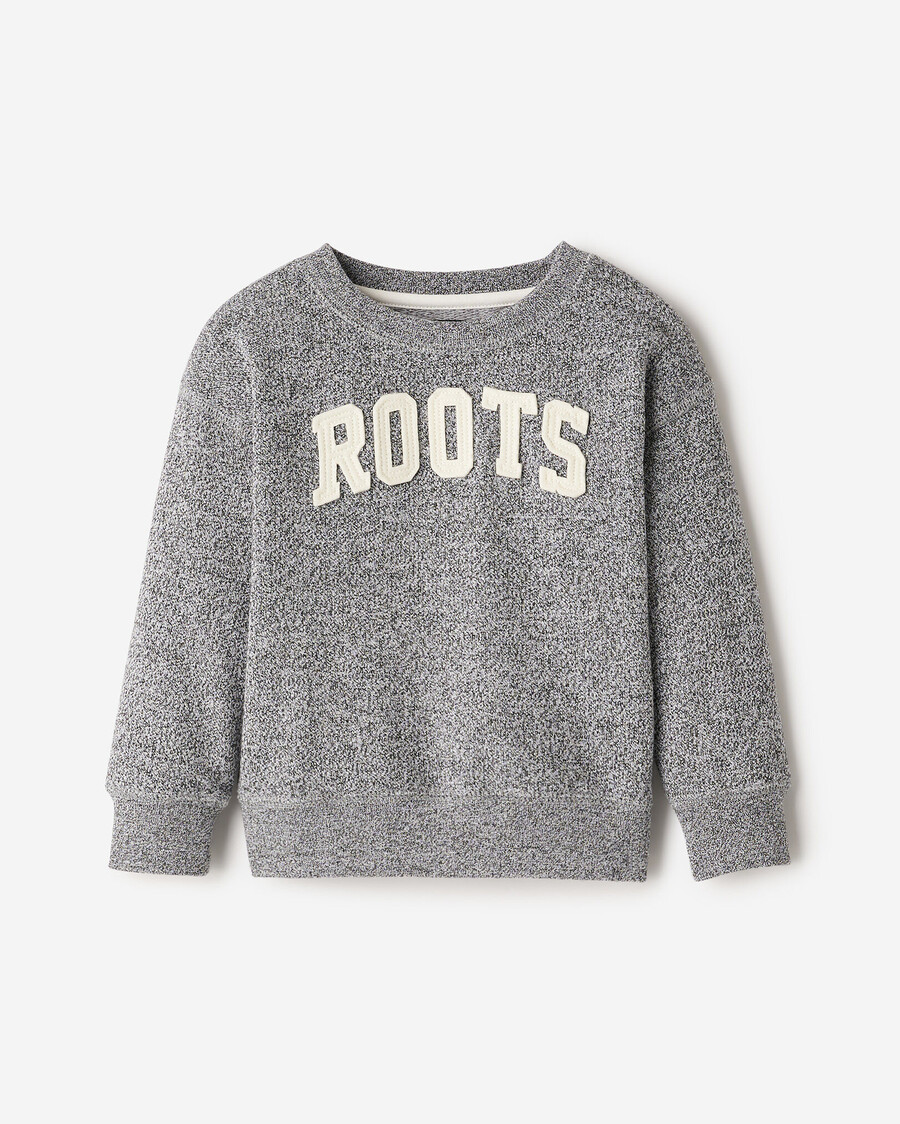 sweatshirt mit wurzelapplikation für kleinkinder