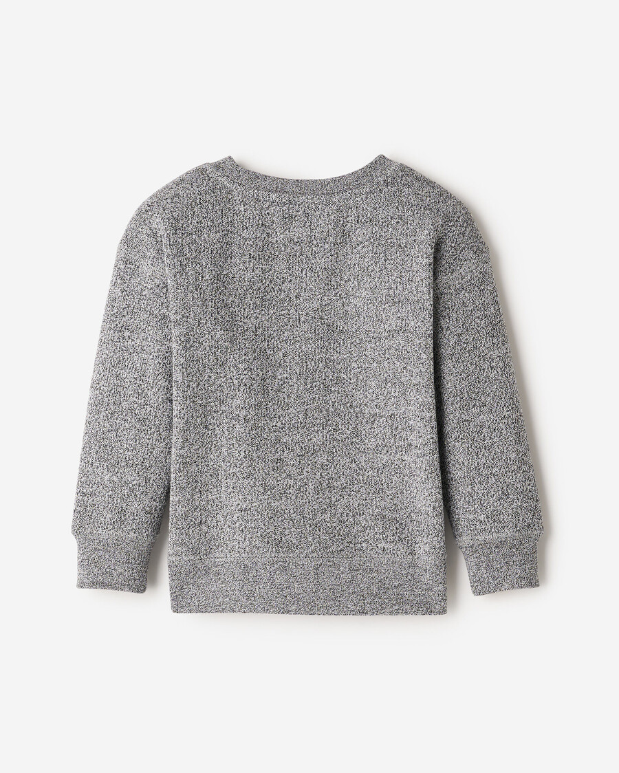sweatshirt mit wurzelapplikation für kleinkinder