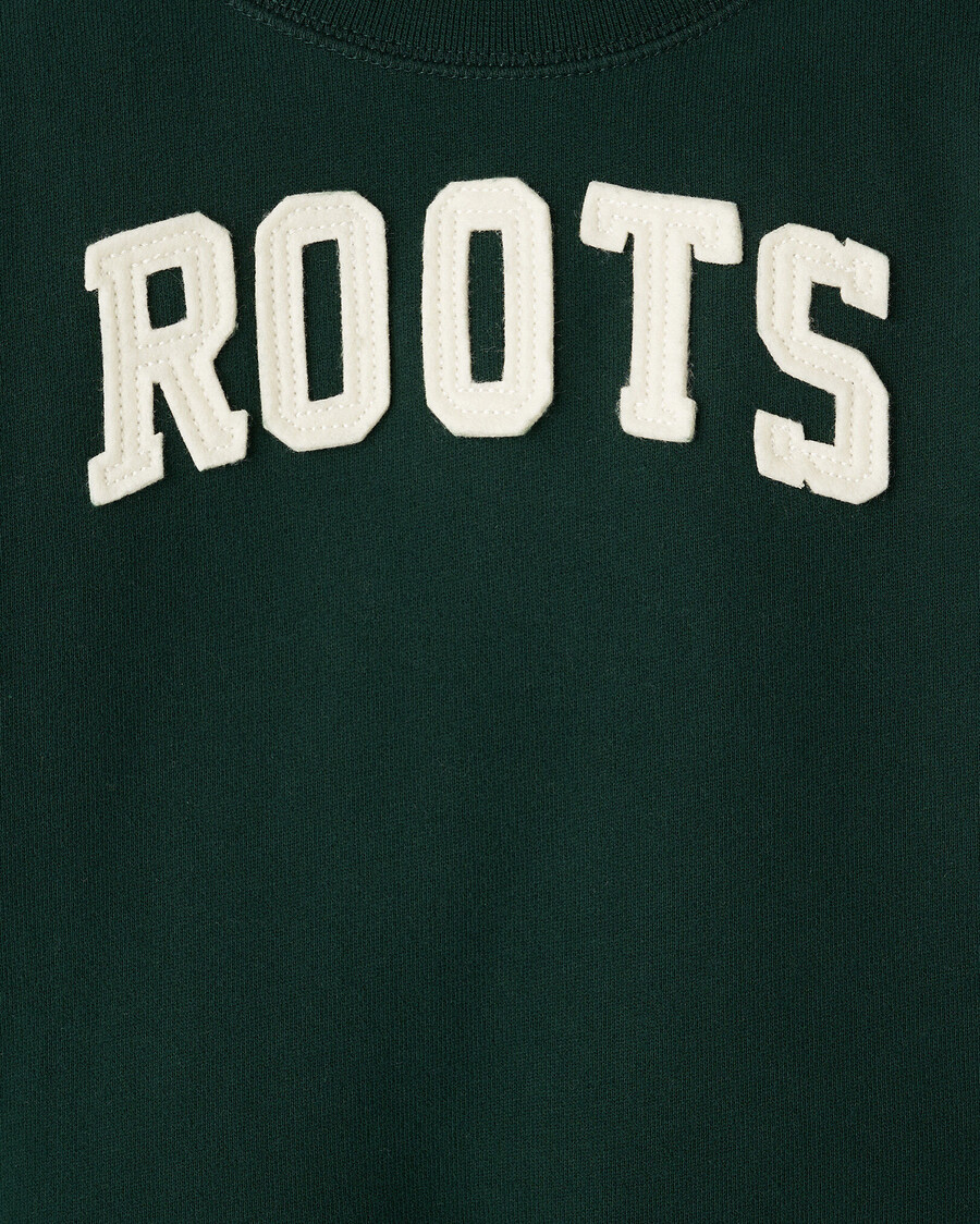 sweatshirt mit wurzelapplikation für kleinkinder