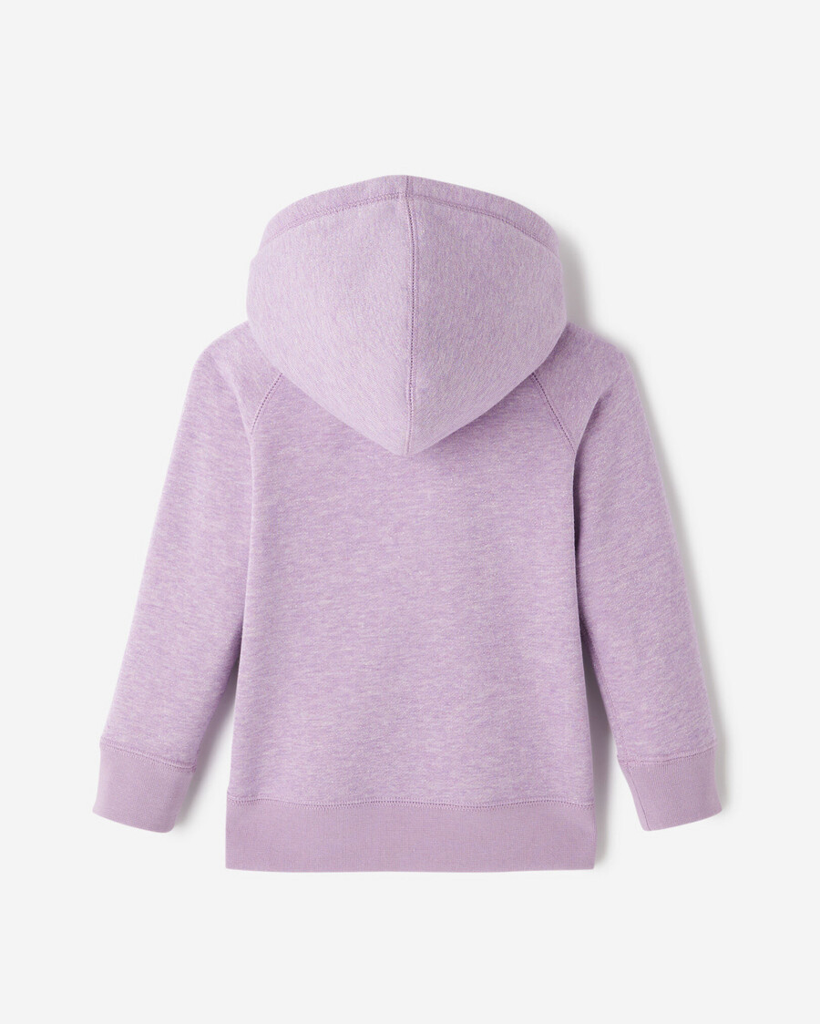 original glitzer-kapuzenpullover mit durchgehendem reißverschluss für kleinkinder