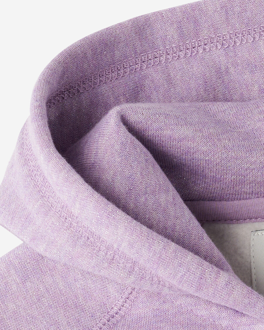 original glitzer-kapuzenpullover mit durchgehendem reißverschluss für kleinkinder