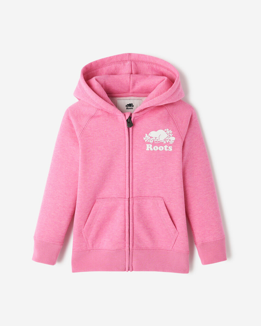 original glitzer-kapuzenpullover mit durchgehendem reißverschluss für kleinkinder