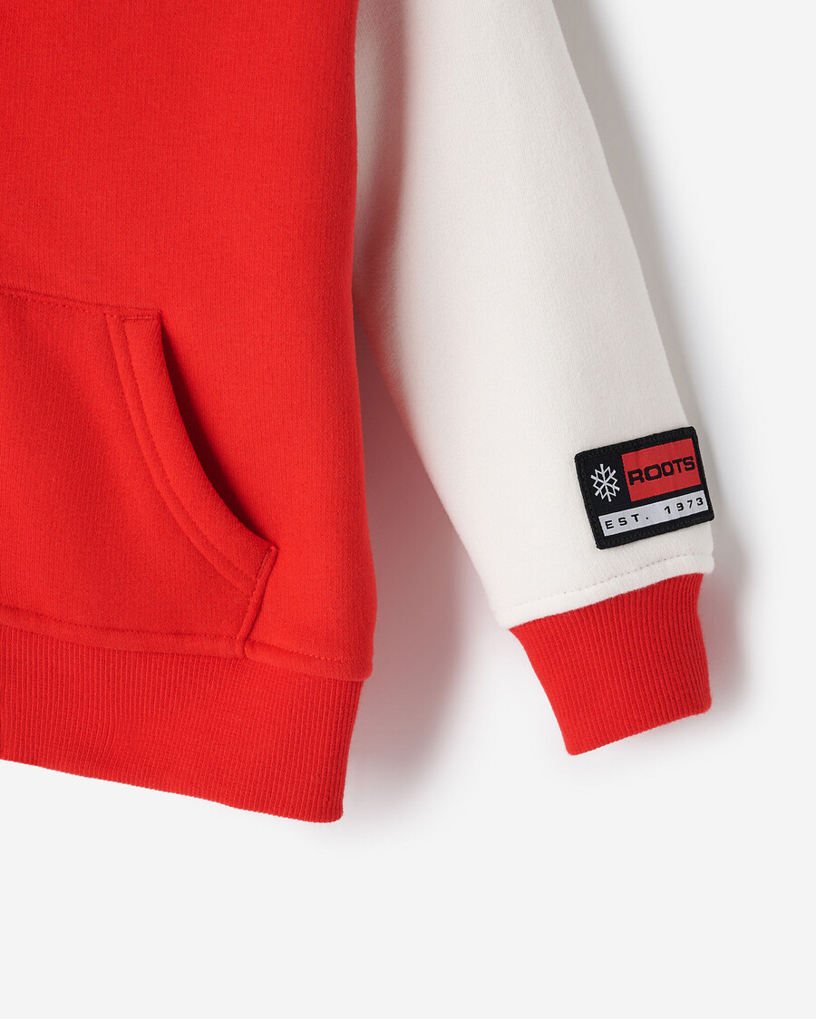alpine goods kapuzenpullover mit durchgehendem reißverschluss für kleinkinder