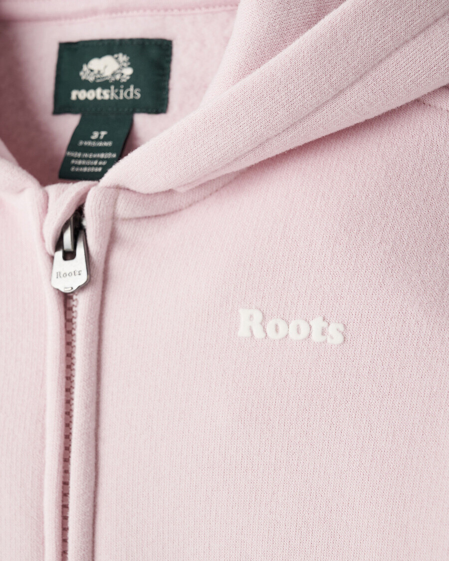 kleinkind-kapuzenpullover mit durchgehendem reißverschluss und wolkenmotiv