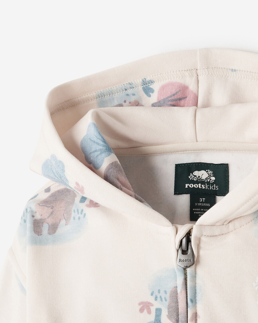 kuscheliger bären-kapuzenpullover für kleinkinder