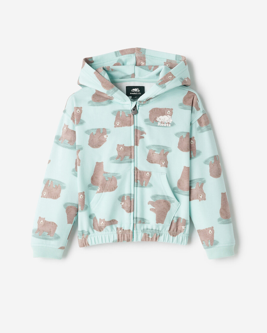 kuscheliger bären-kapuzenpullover für kleinkinder
