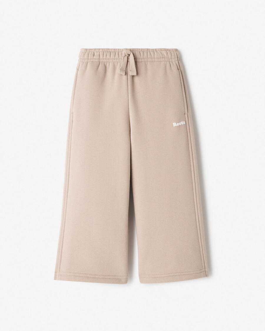 kleinkind-sweatpants mit wolkenmuster locker und gerade geschnitten