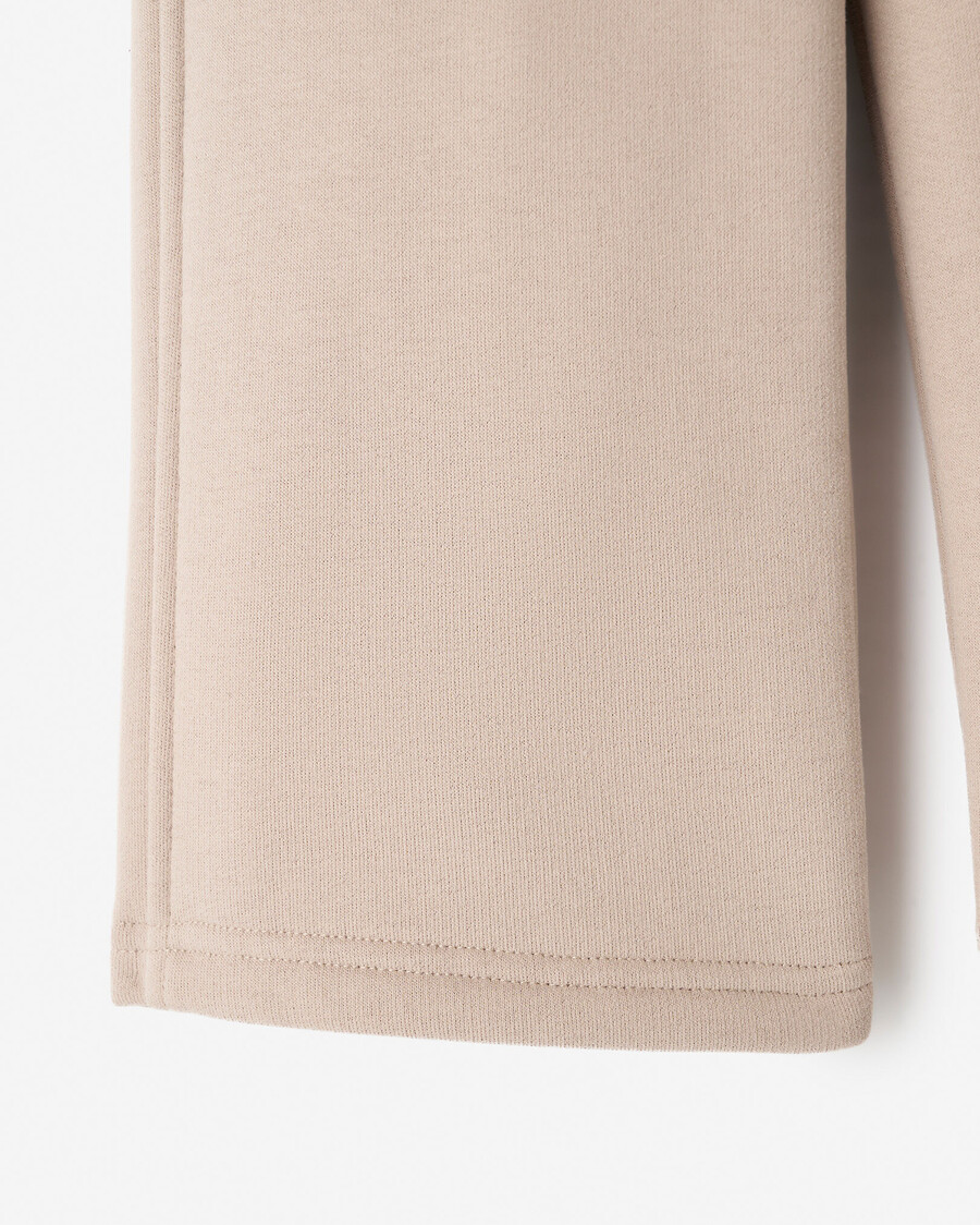 kleinkind-sweatpants mit wolkenmuster locker und gerade geschnitten