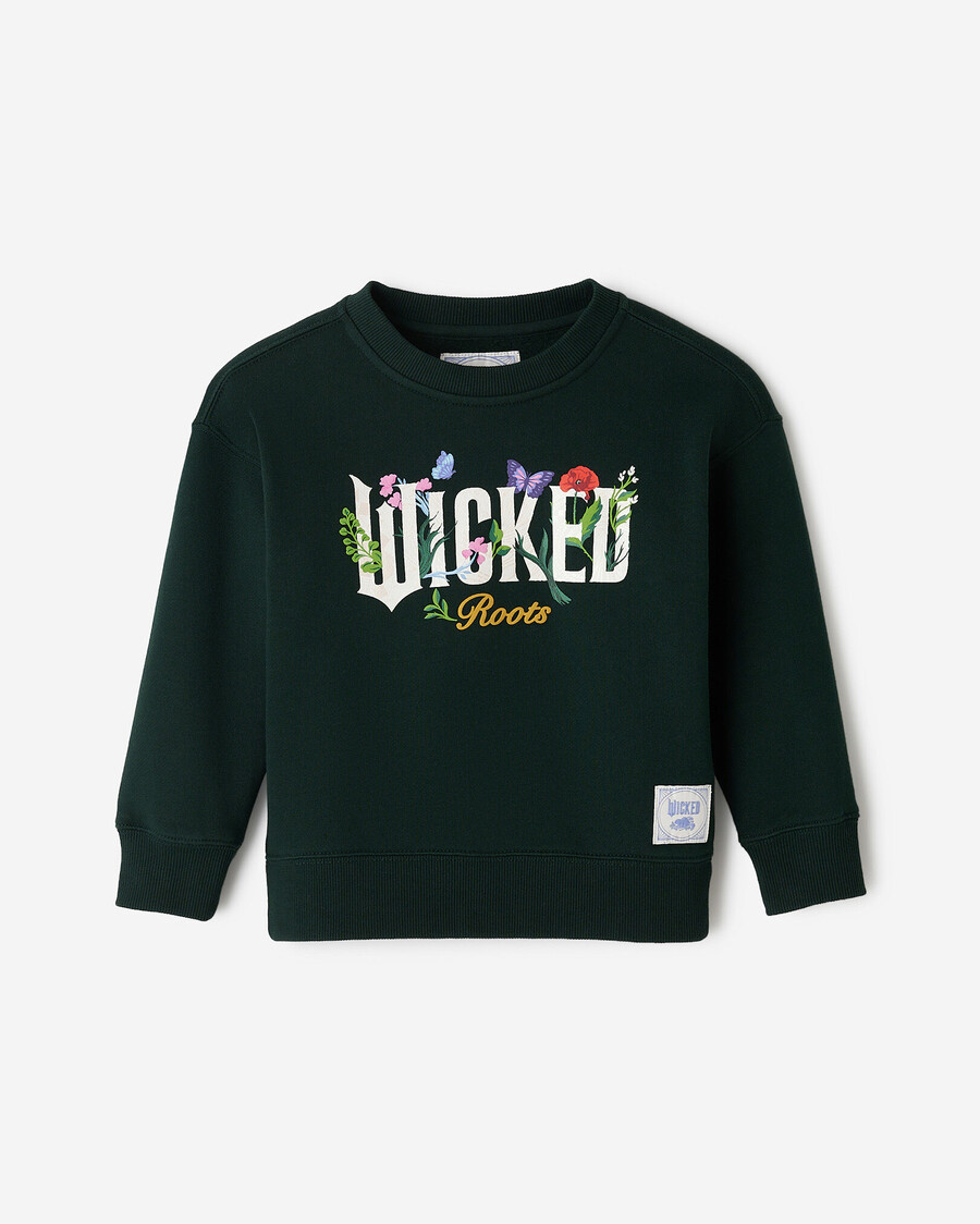 kleinkind-sweatshirt mit blumenmuster von roots x wicked