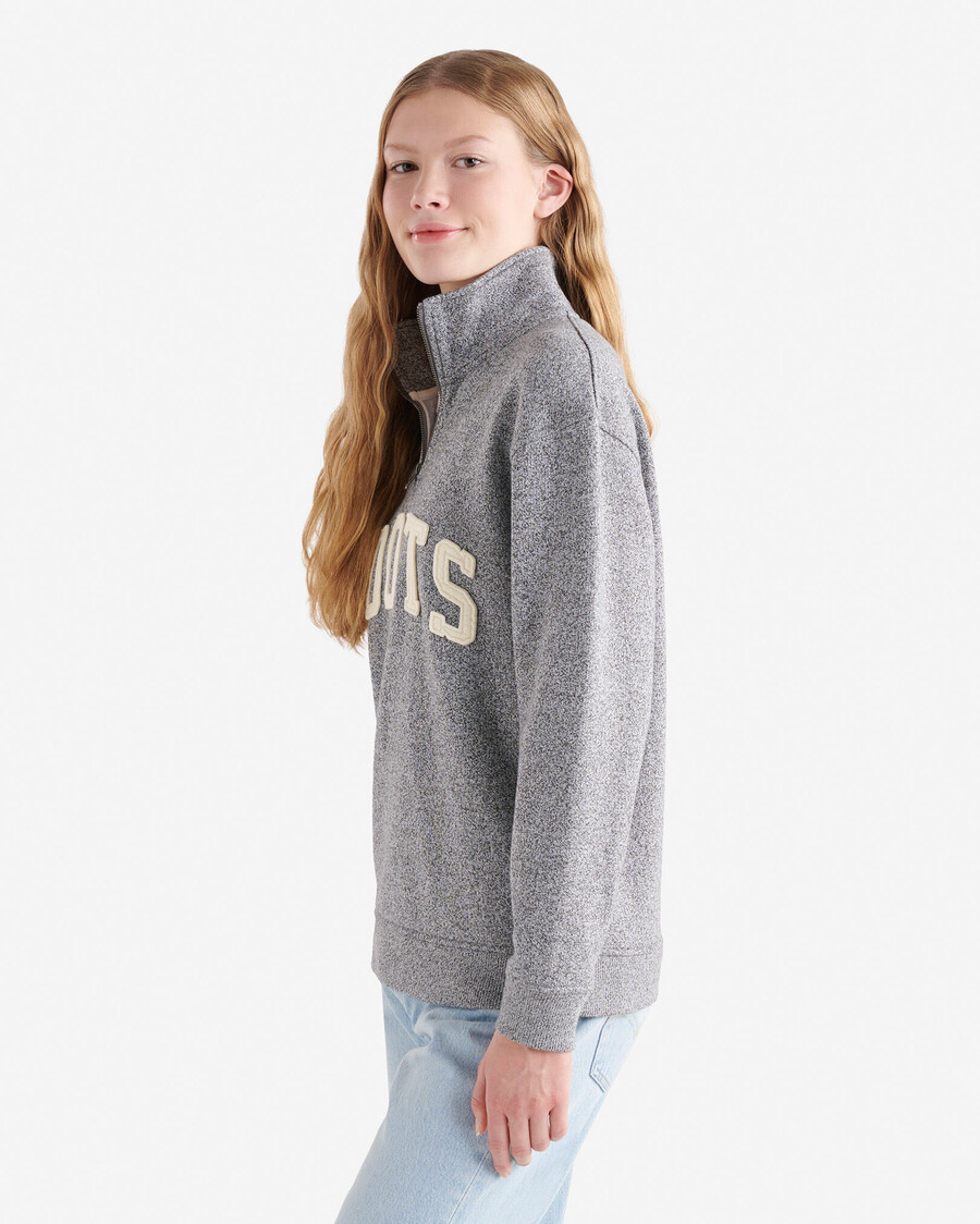 roots applikation half zip stein