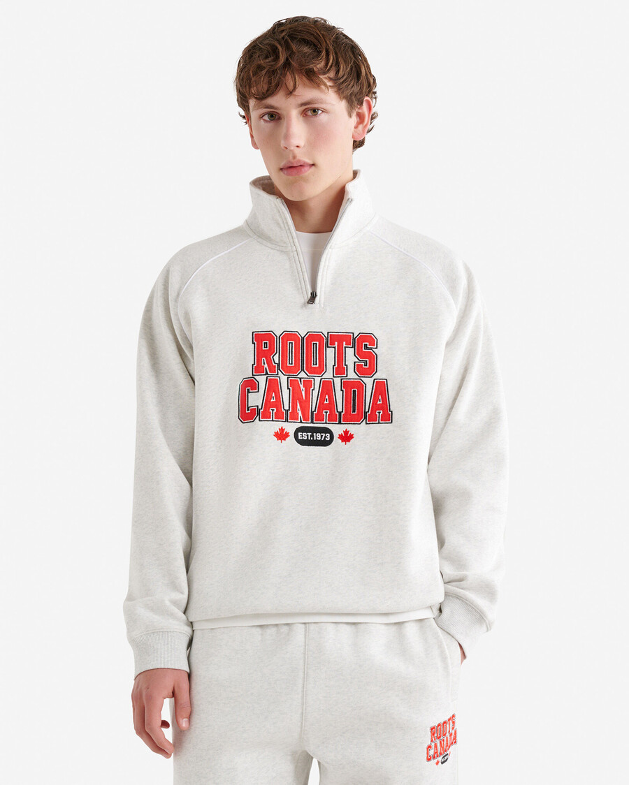 northern roots half zip