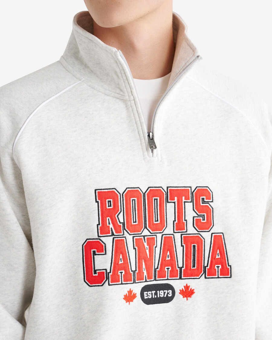 northern roots half zip