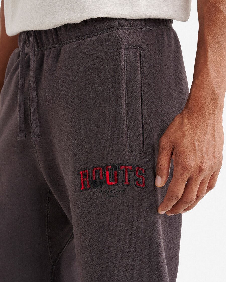 jogginghose mit karoapplikationen