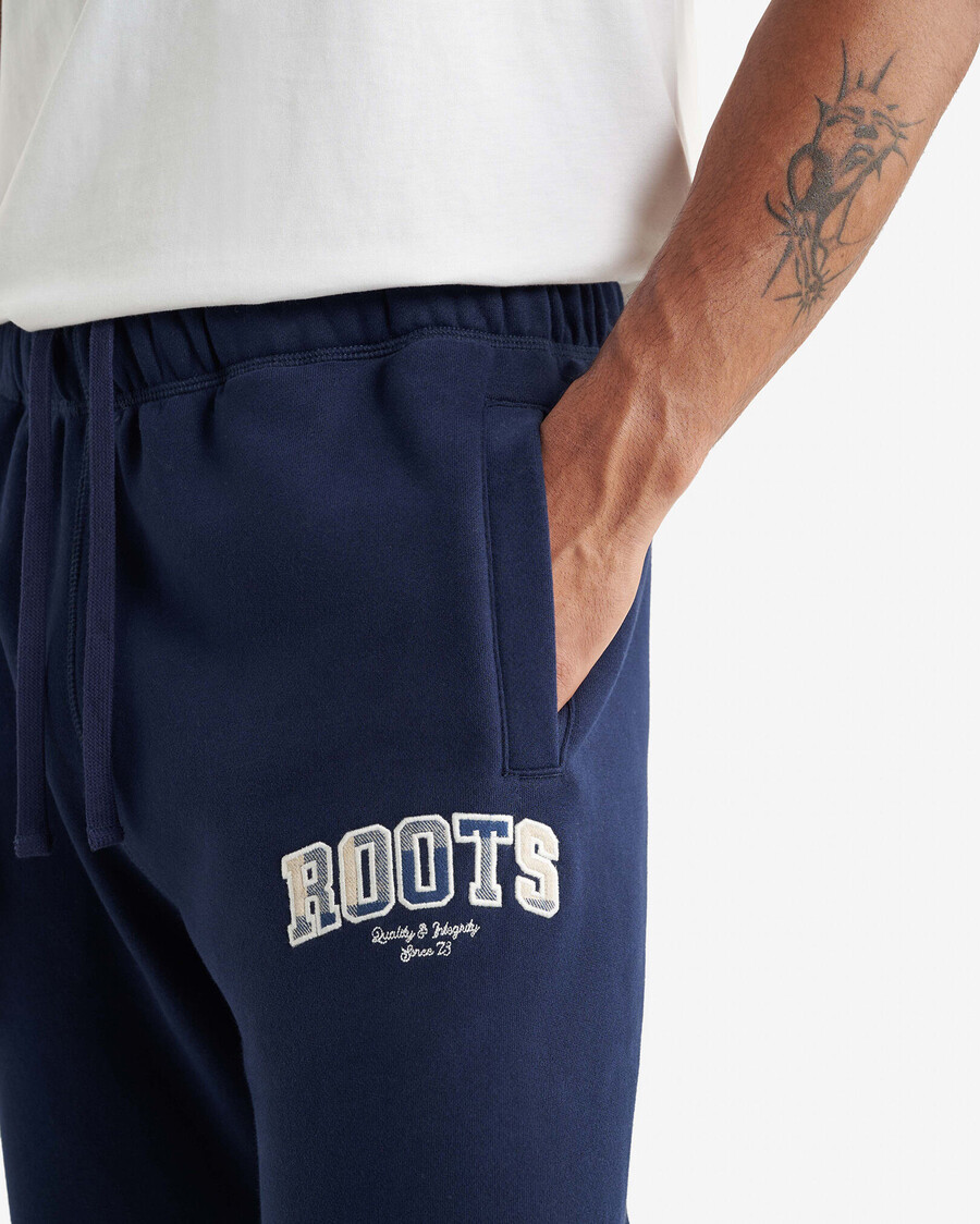 jogginghose mit karoapplikationen